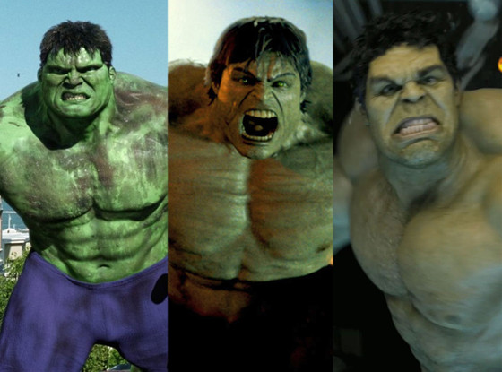 Who were the actors that played the hulk?   