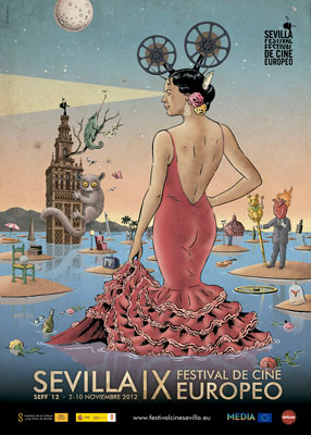 cartel-festival-de-cine-europeo-de-sevilla-2012